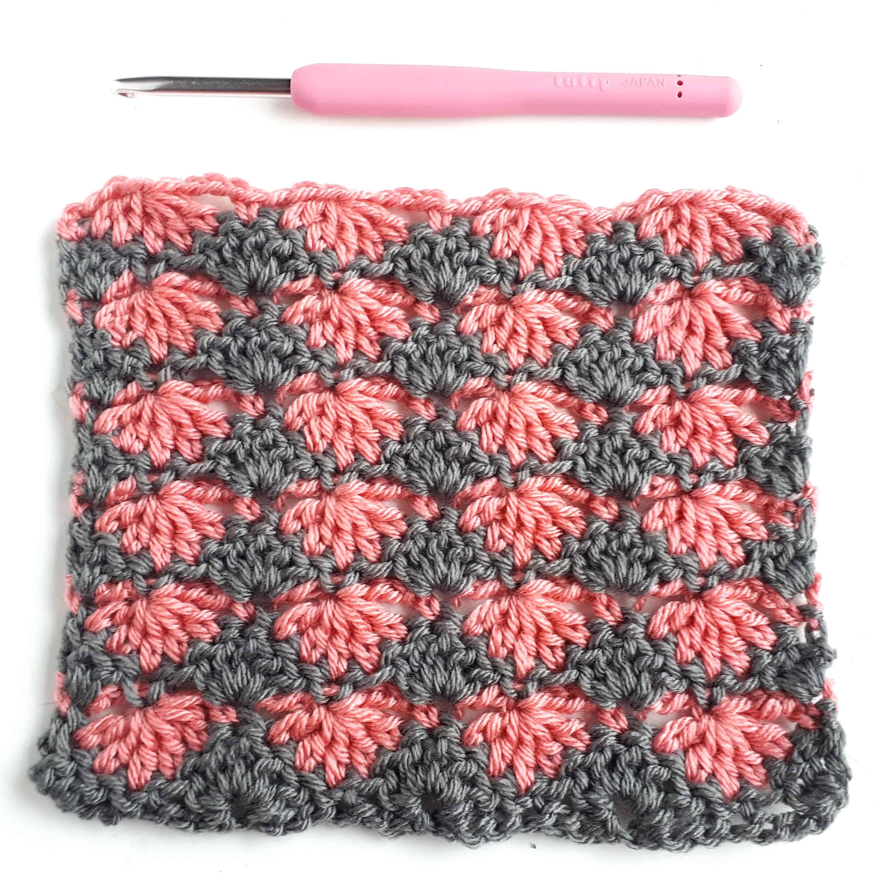 Feather Stitch Tutorial Annie Design Crochet