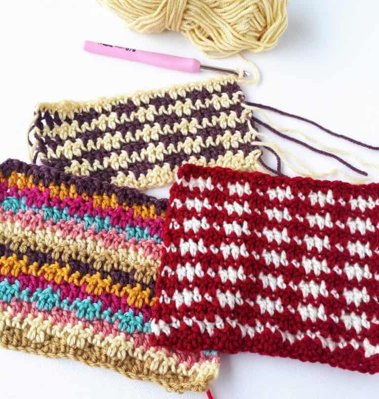 Double Grit Stitch Crochet Tutorial – Free Pattern