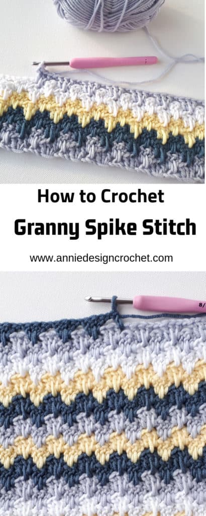 step by step crochet stitch tutorial for granny