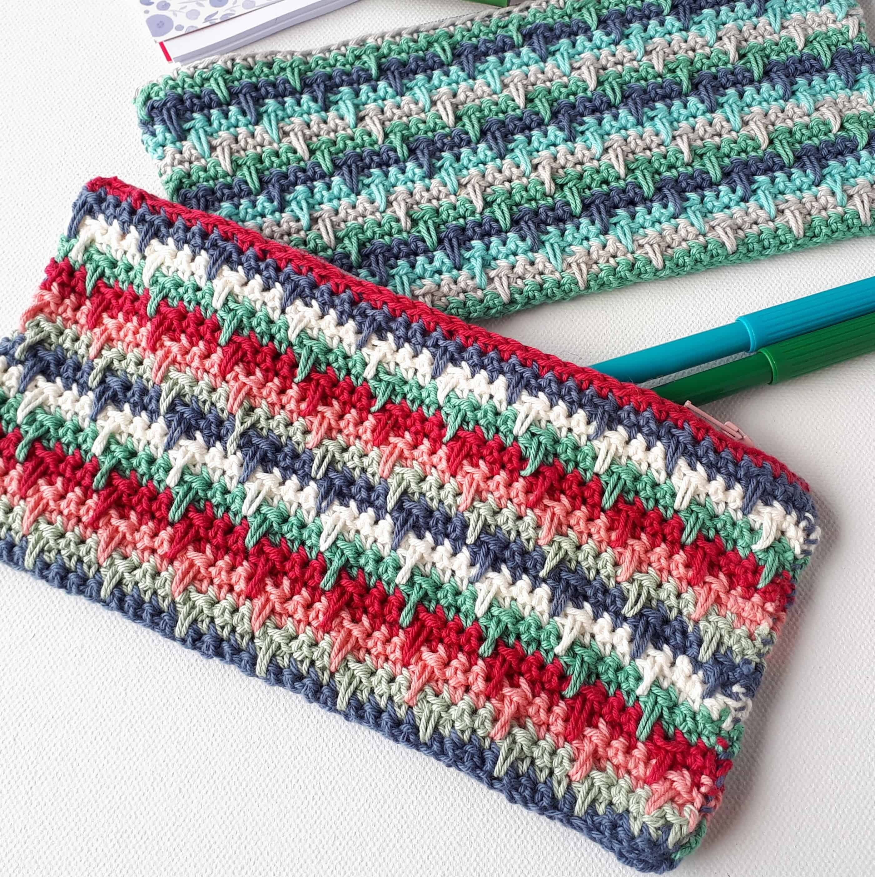 Crochet Pencil Case – Free Pattern