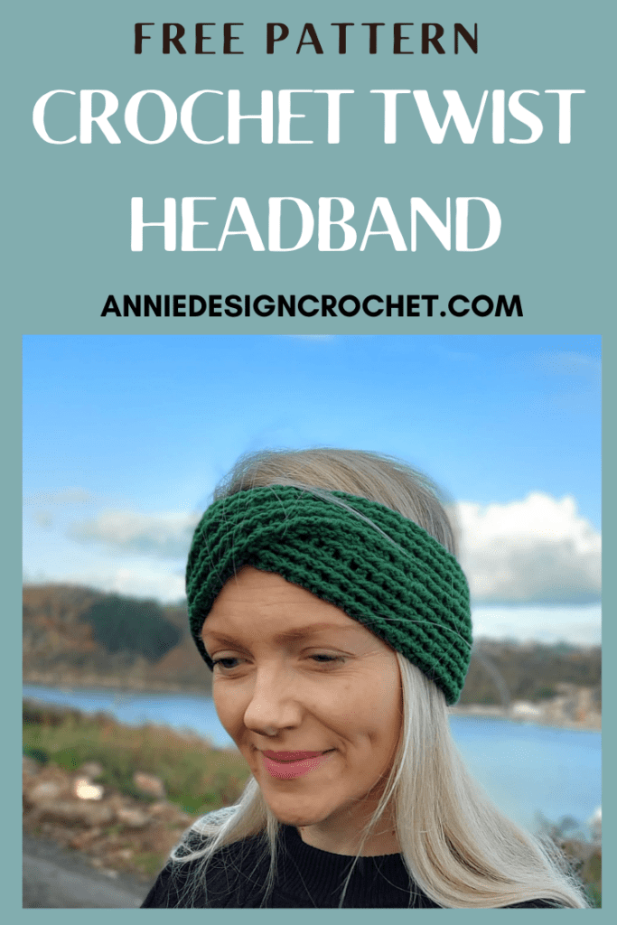 crochet twist headband pattern