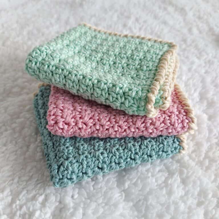 Crochet Baby Washcloth Pattern