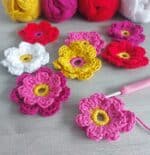 15 Cheerful Free Crochet Patterns for Sunflower Granny Squares - Annie ...