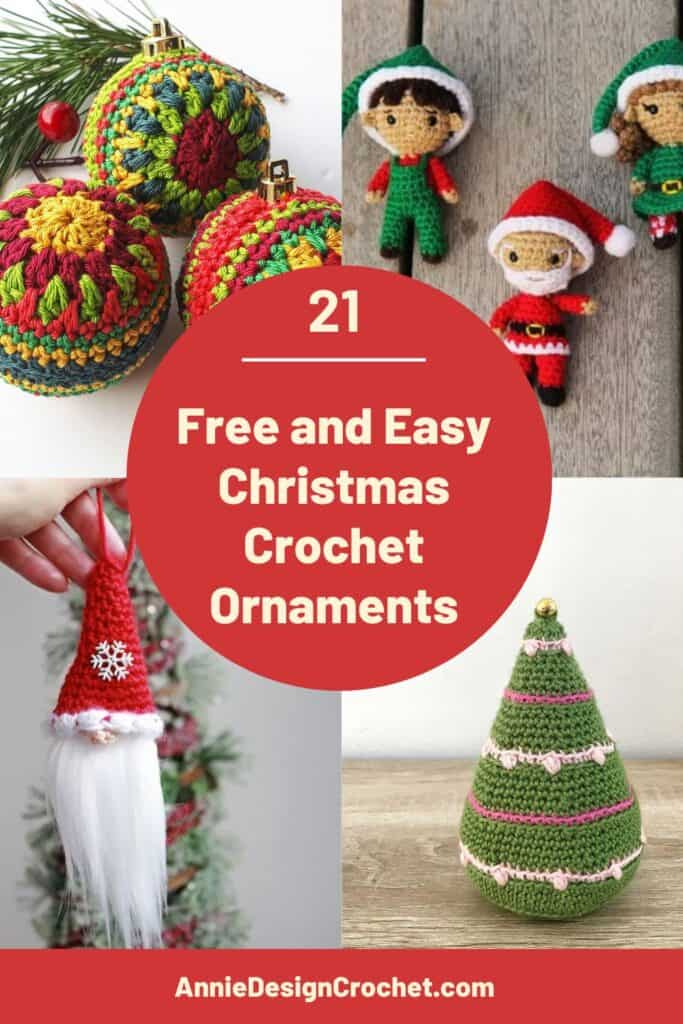 free crochet patterns for christmas ornaments