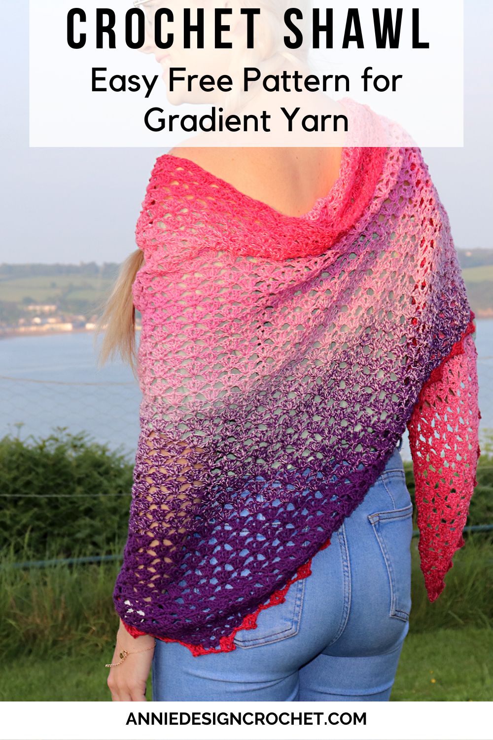 easy pattern for a crochet shawl