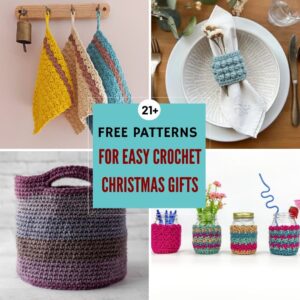free patterns for easy crochet christmas gifts