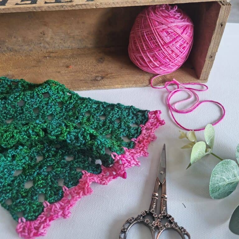 Easy Crochet Lace Scarf Pattern - One Skein Wonder! - Annie Design Crochet