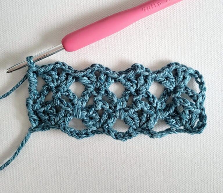 Easy Crochet Lace Scarf Pattern - One Skein Wonder! - Annie Design Crochet