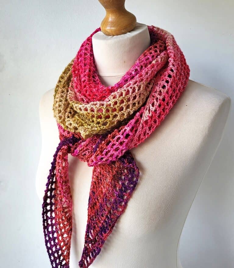 Free Crochet Neck Scarf Pattern: Easy and Stylish - Annie Design Crochet
