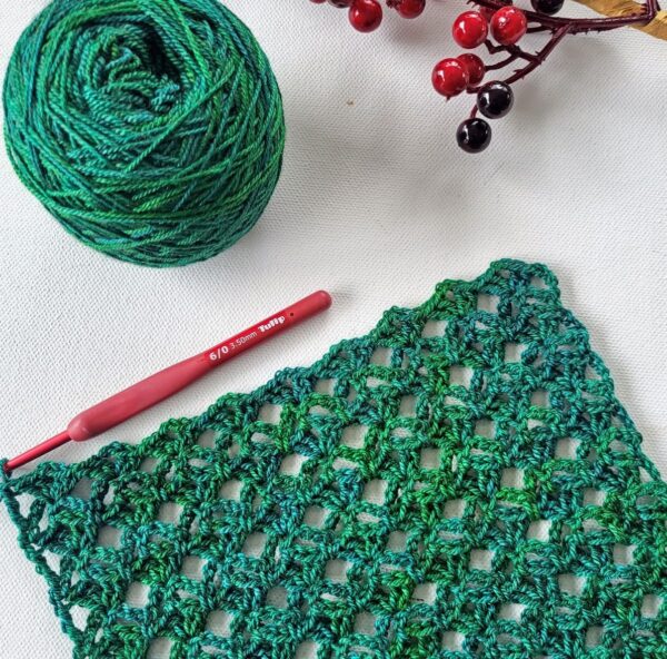 Easy Crochet Lace Scarf Pattern - One Skein Wonder! - Annie Design Crochet