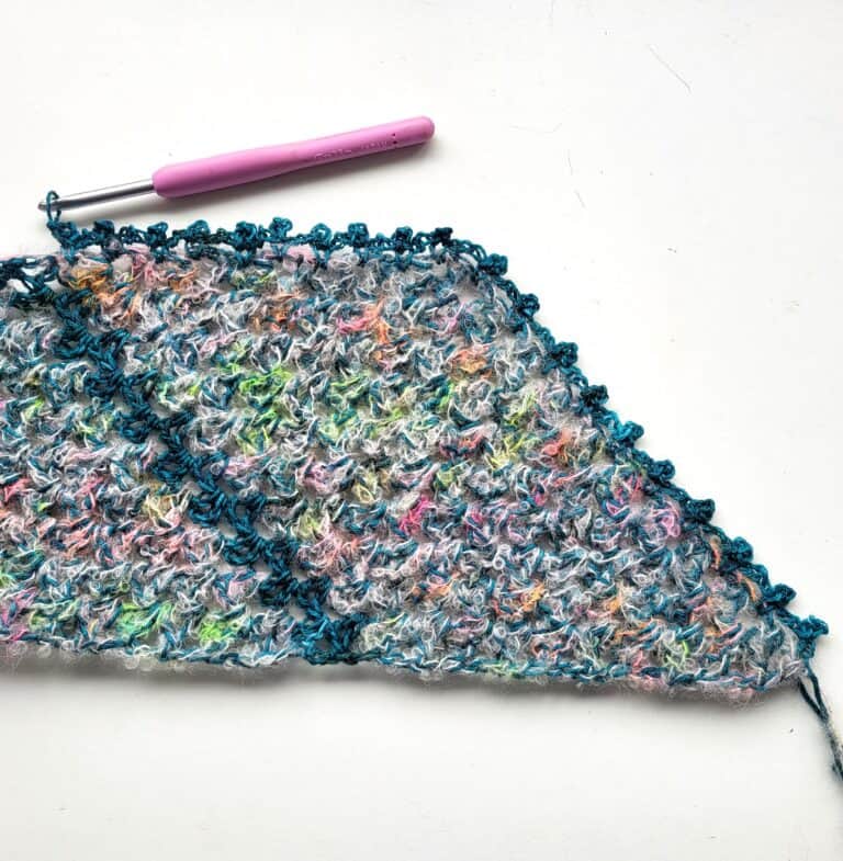 Delicate Lace Crochet Scarf - Free Pattern - Annie Design Crochet