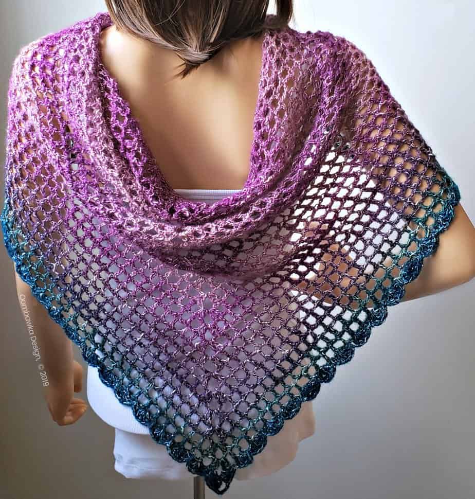 Simple Summertime Shawl by Oombawka Design Crochet