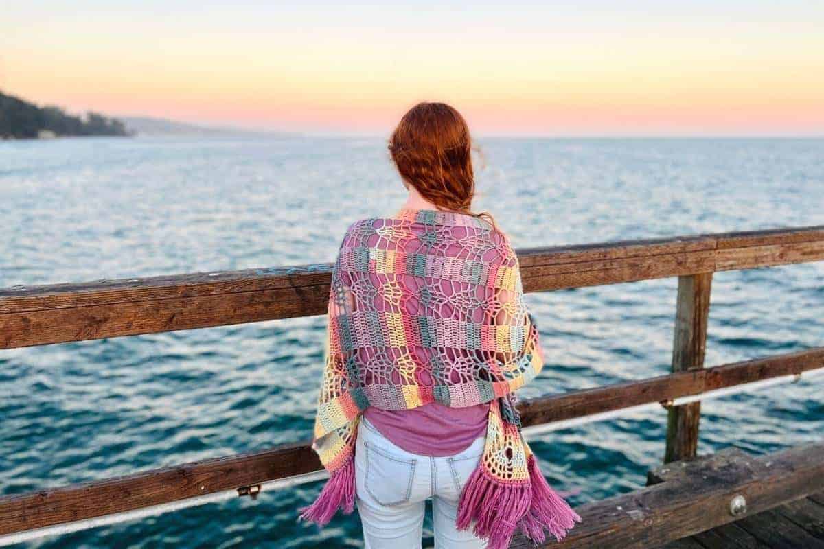 Sunset Shawl by Desert Blossom Crafts