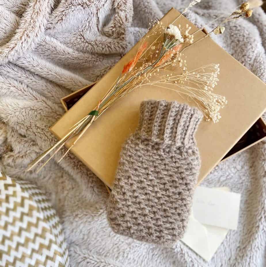 Fluffy Hot Water Bottle Holder by HanJan Crochet