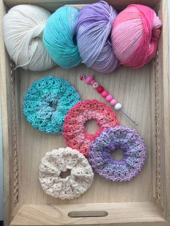 Zelda Scrunchie by Blue Star Crochet