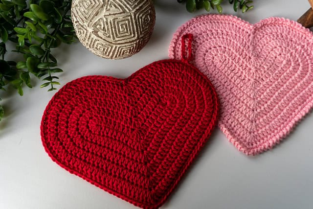 Heart Hot Pad by Heart Hook Home