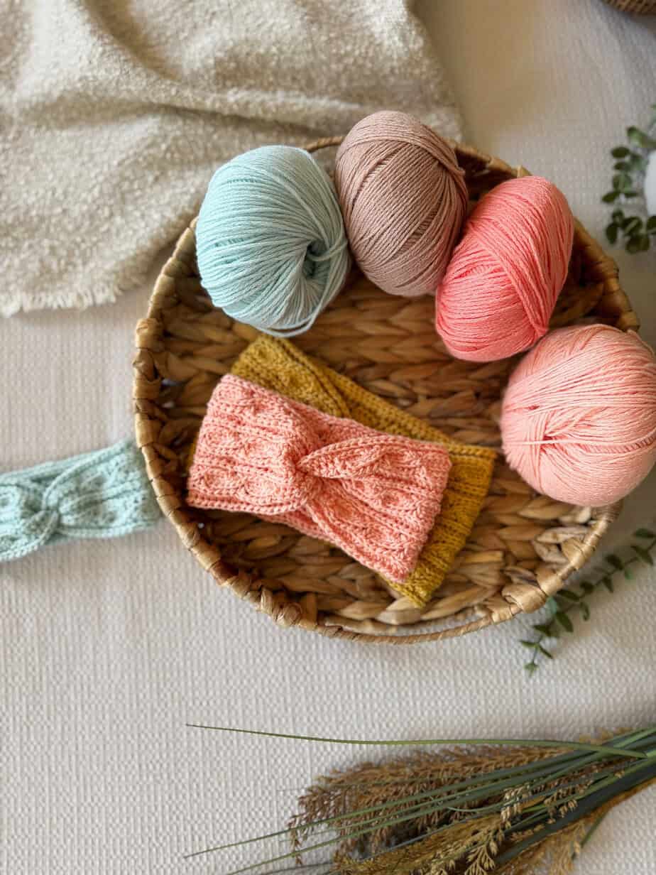 Deidre Faux Cable Headband by Han Jan Crochet