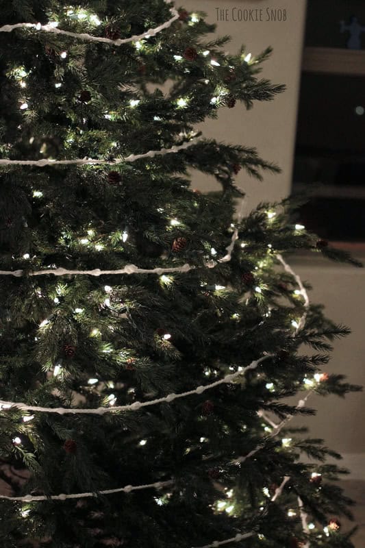 Bauble Stitch Christmas Tree Garland by The Cookie Snob