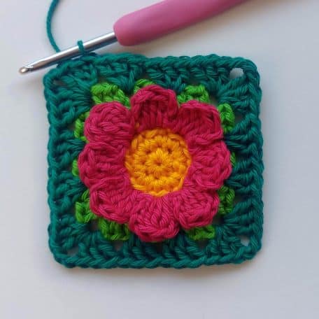 Flower Christmas tree - round 7